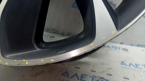Диск колесный R19 x 7J ET45 Mazda CX-5 22-24 черный с хромом, тип 2, легкая бордюрка