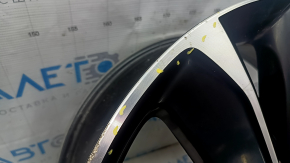 Диск колесный R19 x 7J ET45 Mazda CX-5 22-24 черный с хромом, тип 2, легкая бордюрка