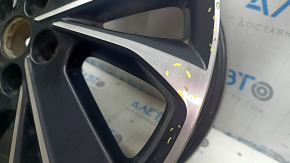 Диск колесный R19 x 7J ET45 Mazda CX-5 22-24 черный с хромом, тип 2, легкая бордюрка
