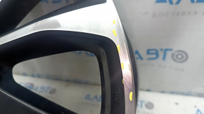 Диск колесный R19 x 7J ET45 Mazda CX-5 22-24 черный с хромом, тип 2, легкая бордюрка