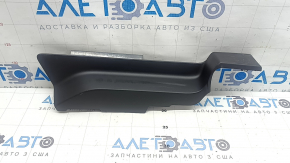 Накладка 3 ряда сидений боковая правая Volvo XC90 16-26 черная, царапины, надломано крепление