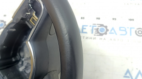 Руль голый Volvo XC90 16-25 кожа черная, без подогрева и лепестков, царапины