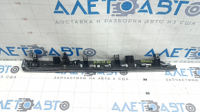 Накладка передней панели правая Volvo XC90 16-25 под дерево, глянец, с подсветкой, царапины