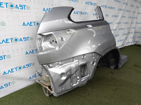 Четверть крыло задняя правая Toyota Highlander 14-19 под BSM, отпилена, серебро, вмятинка, тычка