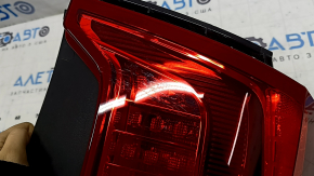 Фонарь внешний крыло левый Volvo XC90 16-26 LED, светлый, царапины