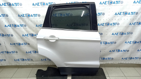 Дверь в сборе задняя правая Ford Escape MK3 13-19 тонировка, белый YZ, тычки, вмятины, царапины