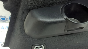 Обшивка арки правая Volvo XC90 16-25 под 3 ряд, с подстаканником, черная, с крюком, царапины