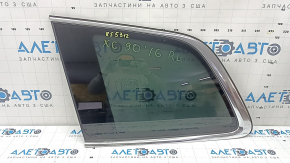 Форточка глухе скло задня ліва Volvo XC90 16-26 тонування з антеною, подряпини на хромі