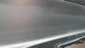 Обшивка дверей картка передня ліва Hyundai Tucson 19-21 чорна, вставка чорна, підлокітник шкіра чорна, подряпини, протертість