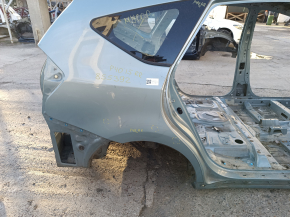 Чверть крило ззаду права Toyota Prius V 12-17 на кузові, зелена, тички