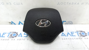 Подушка безопасности airbag в руль водительская Hyundai Tucson 16-21 черная