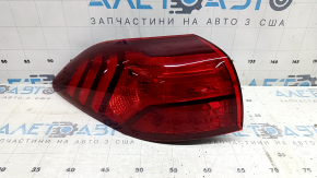 Ліхтар зовнішній крило лівий Hyundai Tucson 19-21 галоген, подряпини