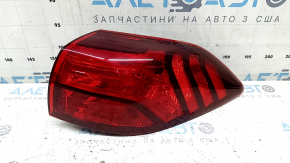 Ліхтар зовнішній крило правий Hyundai Tucson 19-21 галоген, подряпини
