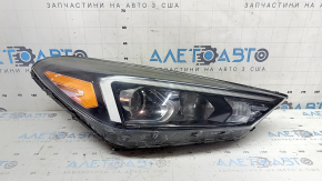 Фара передня права в зборі Hyundai Tucson 19-21 галоген з LED Accent, подряпини