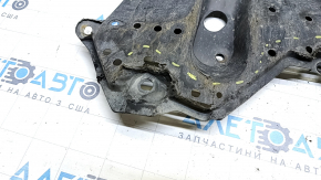 Защита переднего бампера Toyota Prius V 12-17 надрывы