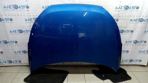 Капот голий Hyundai Tucson 16-21 синій R2U, сталь, сколи фарби, тичка