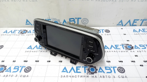 Магнітофон радіо Hyundai Tucson 19-21 без навігації з HD digital, подряпини на хромі