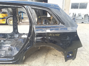 Четверть крыло задняя левая Audi Q7 16-26 на кузове, черная