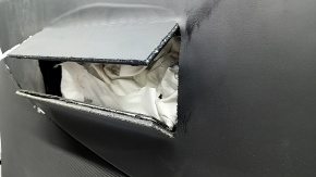 Торпедо передняя панель без AIRBAG Tesla Model X 22-26 черная, стрельнувшая