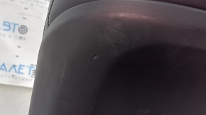 Пассажирское сидение Jeep Grand Cherokee WL 21-24 с airbag, электрическое, подогрев, вентиляция, кожа черная с перфорацией, Overland, царапины на задней накладки