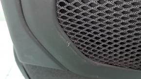 Пассажирское сидение Jeep Grand Cherokee WL 21-24 с airbag, электрическое, подогрев, вентиляция, кожа черная с перфорацией, Overland, царапины на задней накладки