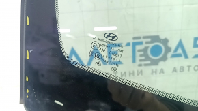 Маркировка на лобовом стекле Hyundai Tucson 2016-2021 с оригинальным номером