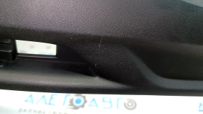 Накладка заднего бампера Ford Fusion mk5 13-20 под 2 трубы мат с заглуш, царапины