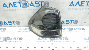 Ліхтар зовнішній крило лівий Lexus RX350 RX400h 06-07 темний, подряпини
