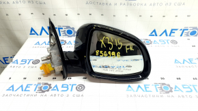 Дзеркало бічне праве у зборі BMW X3 F25 15-17 5 пінів, поворотник, автозатемніння, підігрів, Shadow-Line, чорний 416, потертості, подряпини