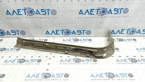 Накладка порога з підсвічуванням передня права Lexus RX300 RX330 RX350 RX400h 04-08 беж, з підсвічуванням, з хромованою накладкою, подряпини, вм'ятини