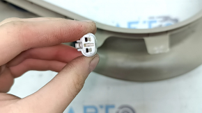 Накладка порога з підсвічуванням передня права Lexus RX300 RX330 RX350 RX400h 04-08 беж, з підсвічуванням, з хромованою накладкою, подряпини, вм'ятини