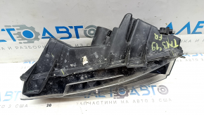 Противотуманная фара птф правая Tesla Model 3 18-23 с поворотником, с корректором, песок