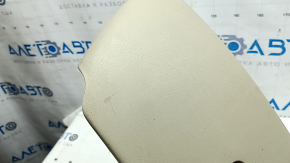 Накладка пассажирского сидения боковая левая Lexus RX300 RX330 RX350 RX400h 04-09 бежевая, трещины в креплениях, царапины, под чистку