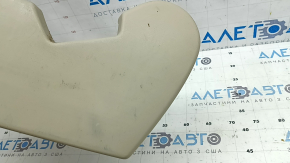 Накладка пассажирского сидения боковая левая Lexus RX300 RX330 RX350 RX400h 04-09 бежевая, трещины в креплениях, царапины, под чистку