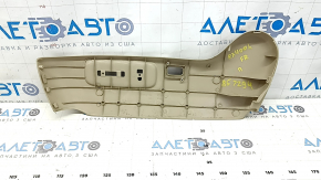 Накладка пассажирского сидения боковая правая Lexus RX300 RX330 RX350 RX400h 04-09 бежевая, потерта, вмятины
