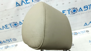 Подголовник передний правый Lexus RX300 RX330 RX350 RX400h 04-09 кожа, бежевый, под химчистку, вмятина