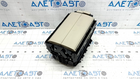 Бокс кишеня центральної консолі Lexus RX300 RX330 RX350 RX400h 04-08 бежева, облізло покриття