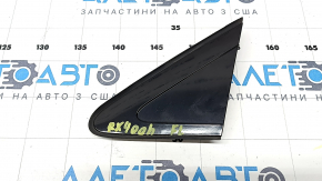 Треугольник заглушка стойки передний левый Lexus RX300 RX330 RX350 RX400h 04-08 черный глянец, надломано крепление