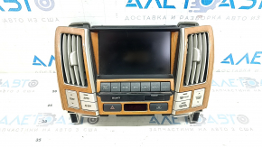 Монитор, дисплей, навигация Lexus RX400h 06-07 США, с дефлекторами, с пленкой под дерево, царапины