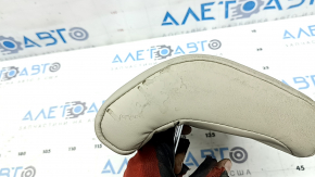 Подголовник 2 ряда центральный Lexus RX300 RX330 RX350 RX400h 04-08 кожа, бежевый, под химчистку
