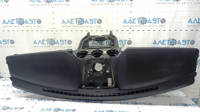 Торпедо передняя панель с AIRBAG Ford Mustang mk6 21-23 черная, ржавый пирапатрон