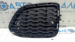 Нижня решітка переднього бампера ліва BMW X3 F25 15-17 M-Sport, пісок