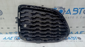 Нижня решітка переднього бампера права BMW X3 F25 15-17 M-Sport, пісок