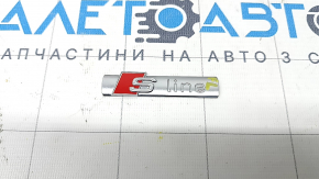 Емблема напис S-Line крила передня ліва Audi A6 C8 19-25