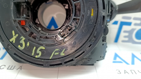 Подрулевой переключатель гитара в сборе BMW X3 F25 15-17 с шлейфом под подогрев руля