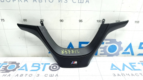 Накладка руля BMW X3 F25 11-17 M-Sport, чорна, подряпини
