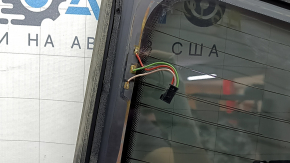 Подключение к обогреву стекла заднего Audi A6 C8, изображение проводов.