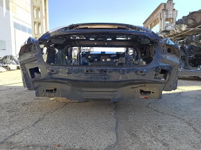 Задняя панель Lincoln MKZ 13-20 на кузове, синяя