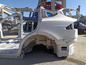 Четверть крыло задняя левая Tesla Model X 22-26 белая PPSW, на кузове