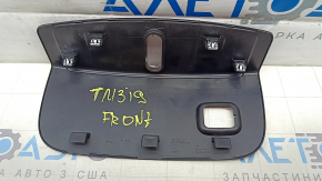 Накладка проема переднего багажника Tesla Model 3 18-23 черная, царапины